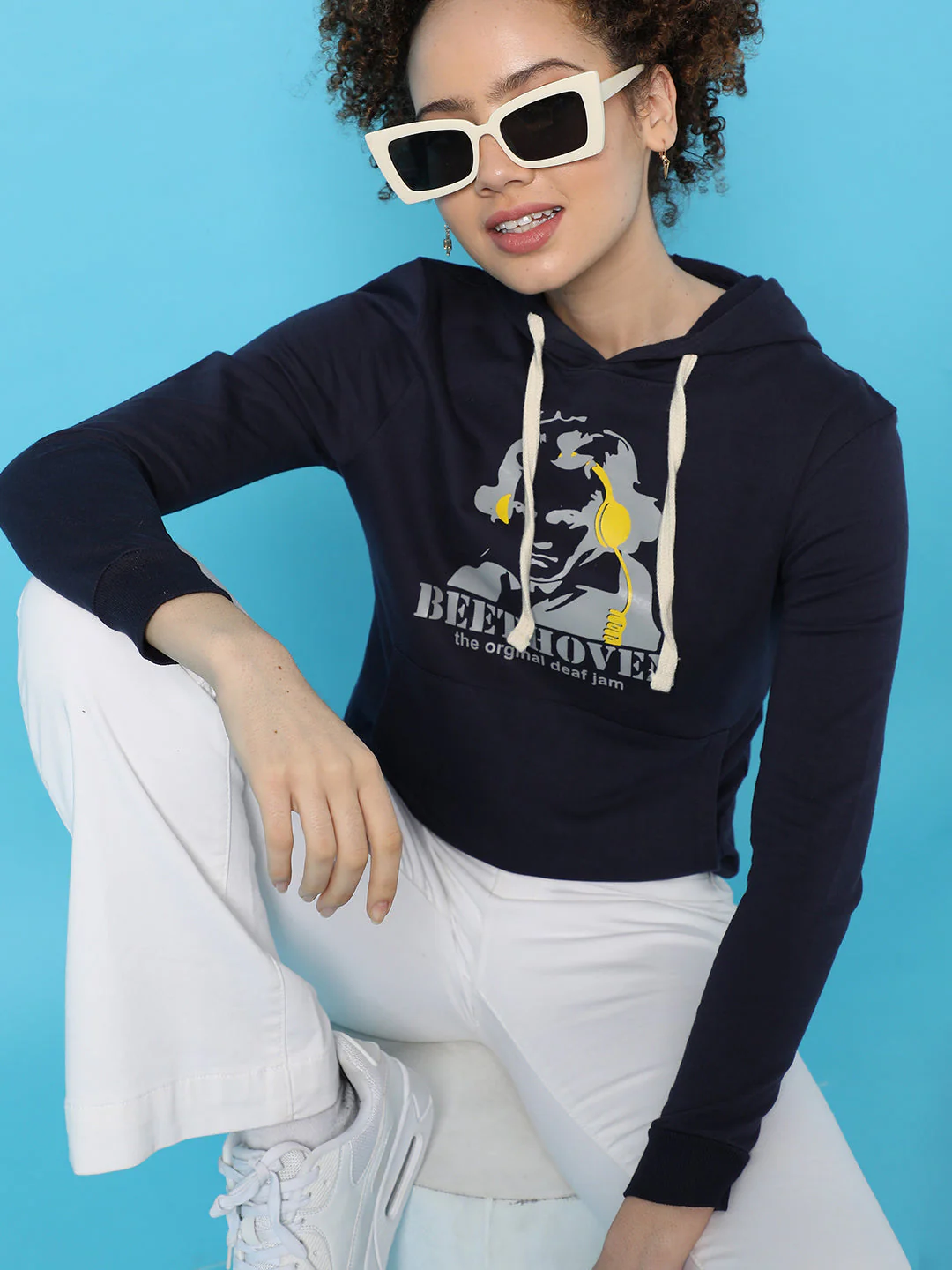 Full Sleeve Solid Sweatshirt - Image 8