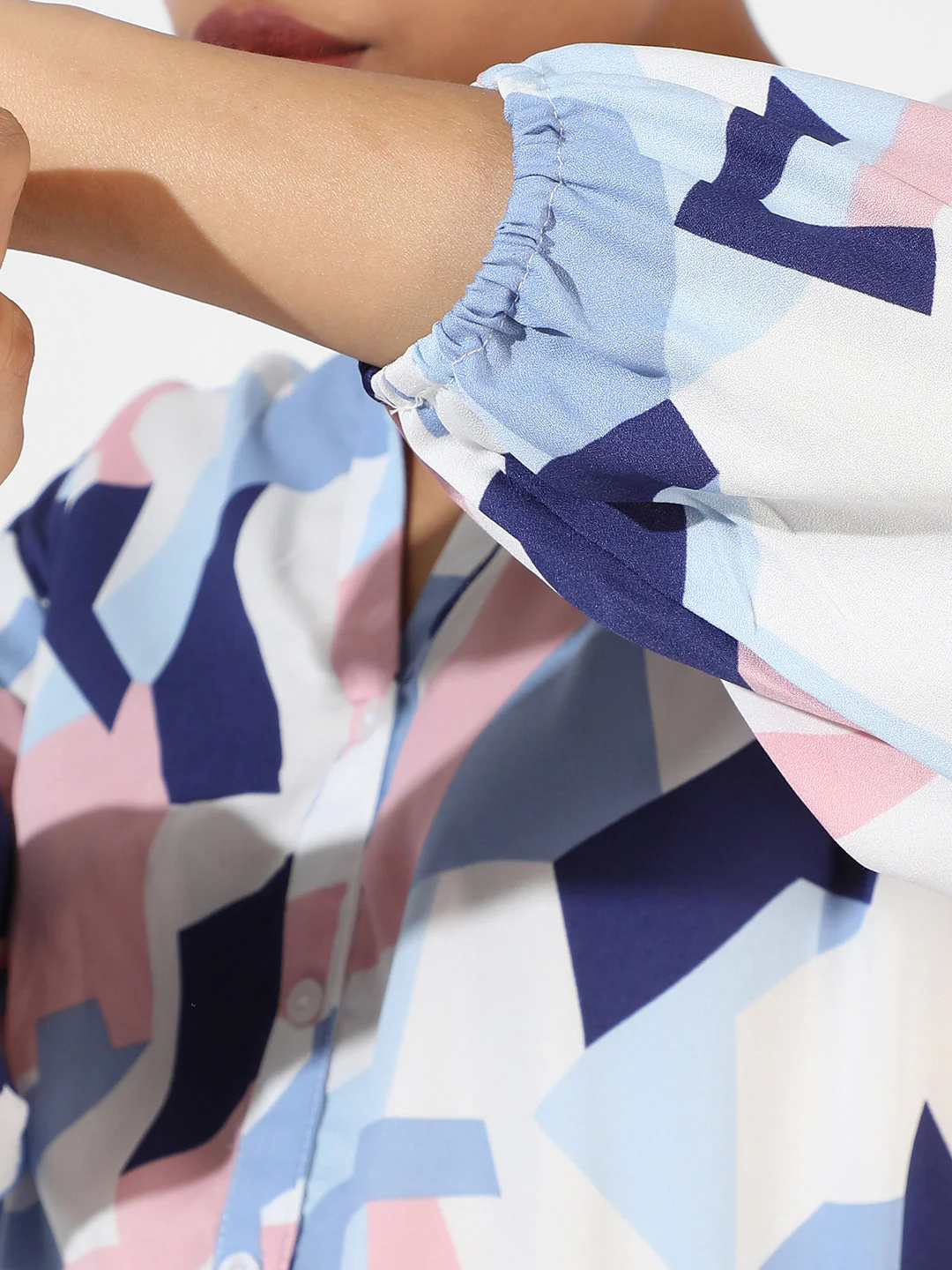 Geometric Block Shirt - Image 8