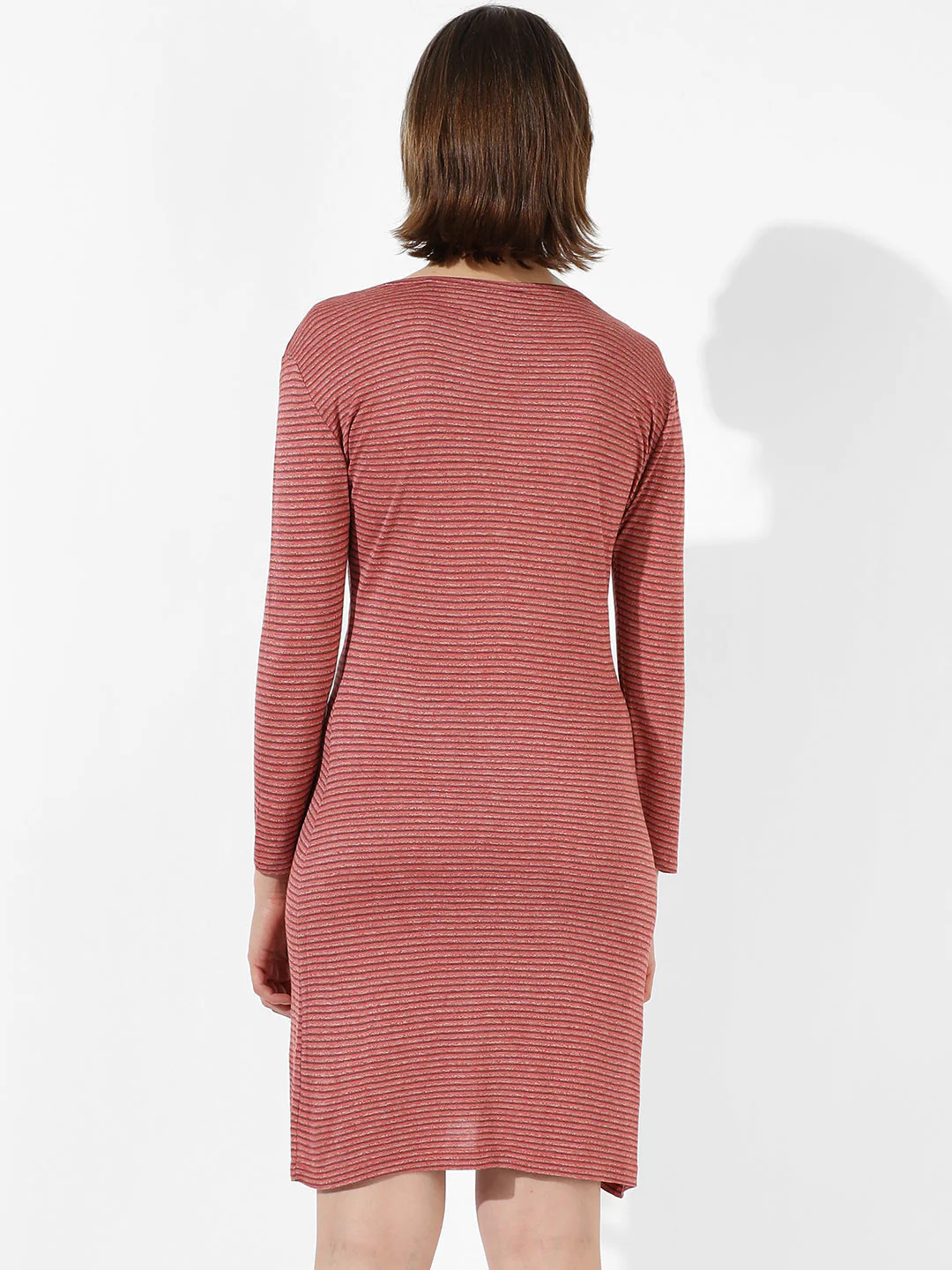 Horizontal Candy Striped Dress - Image 3