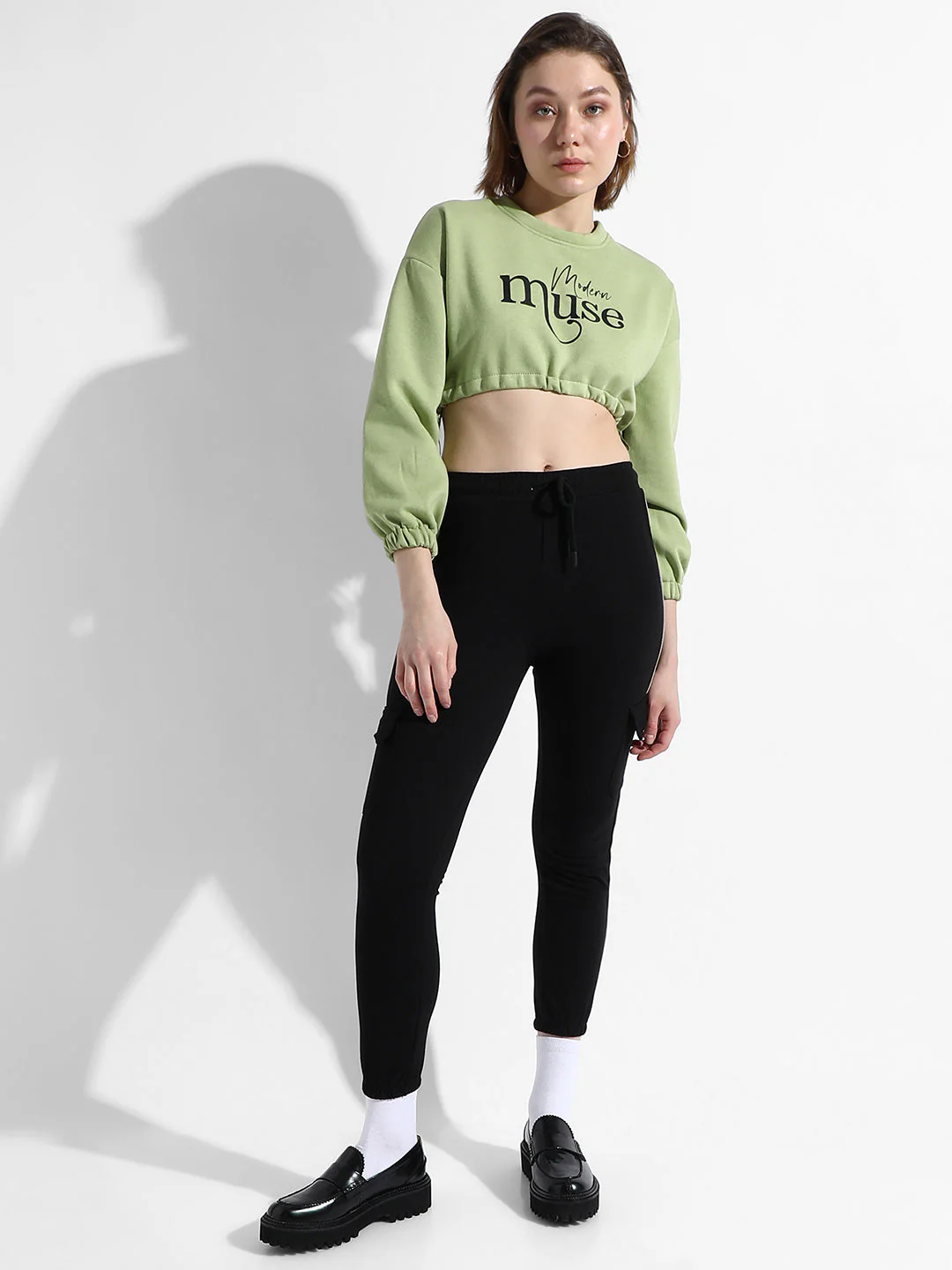 Lime Green Printed Top - Image 5