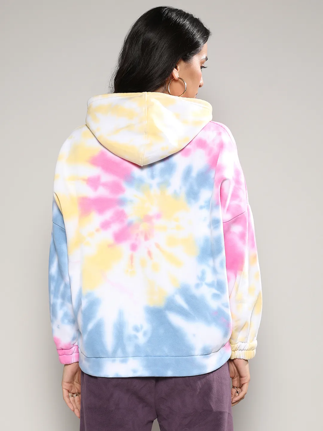 Oversized Tie-Dye Hoodie - Image 4