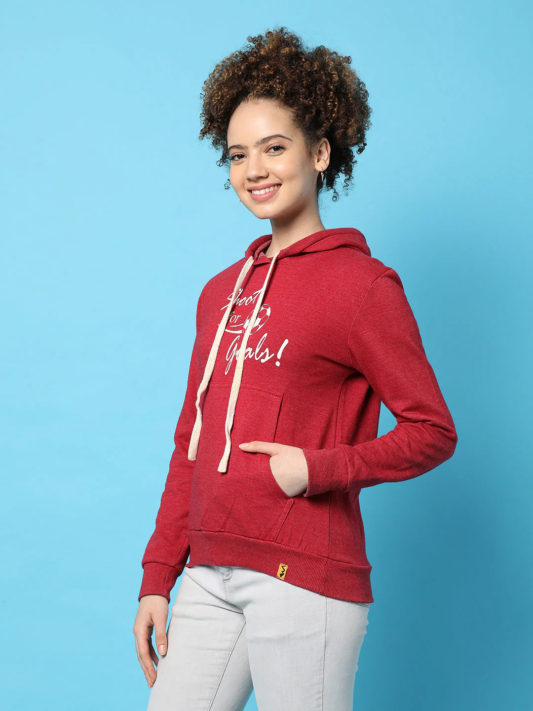 Printed Casual Hooded Sweatshirts - Image 3