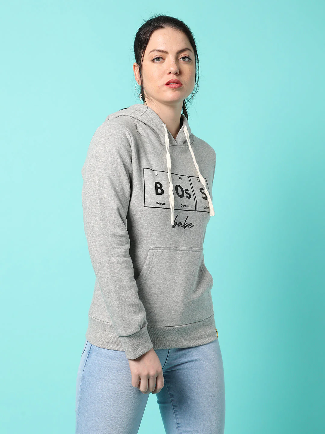 Printed Hoodie With Kangaroo Pocket - Image 2