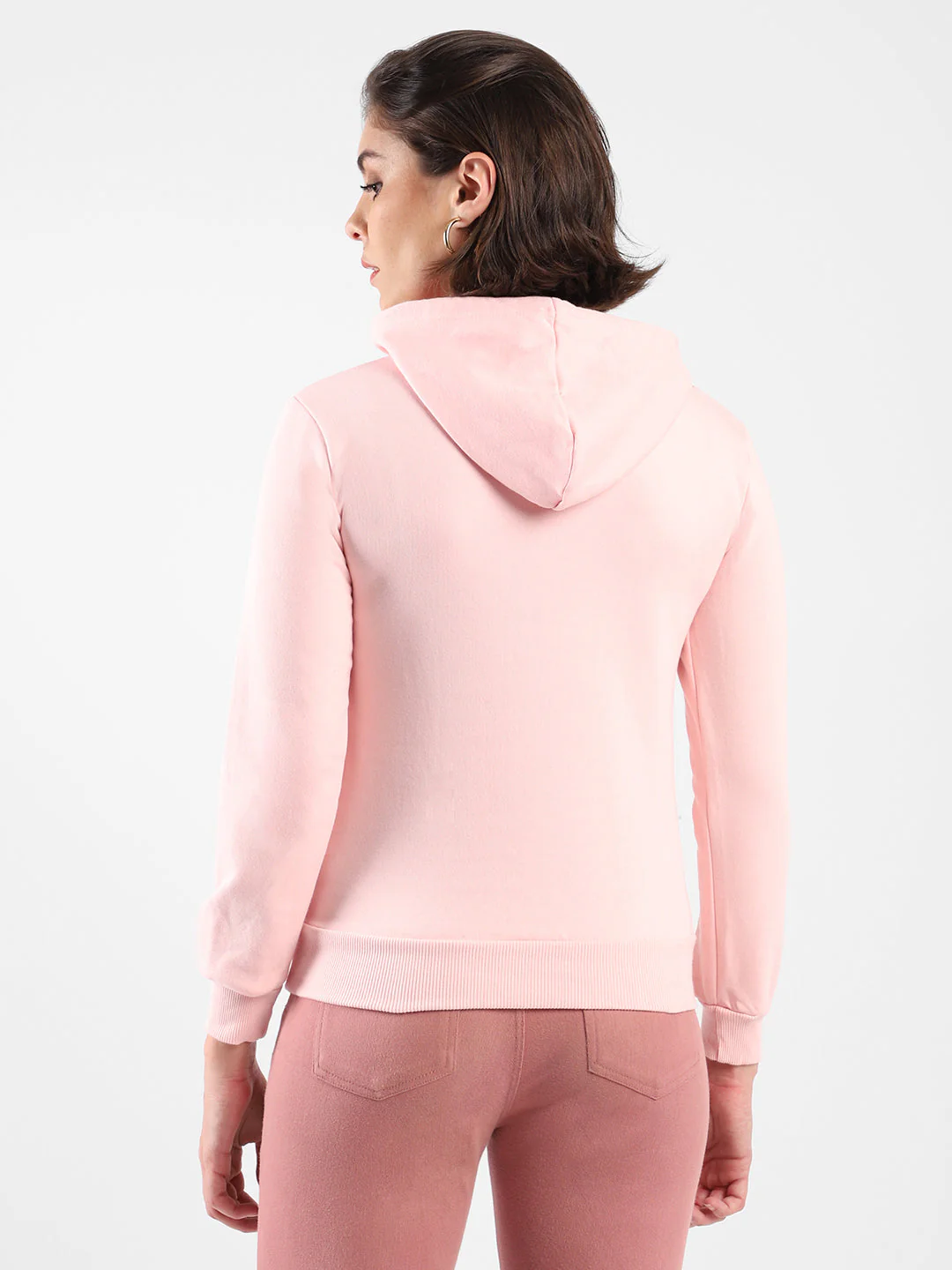 Printed Stylish Casual Hooded Sweatshirt - Image 3