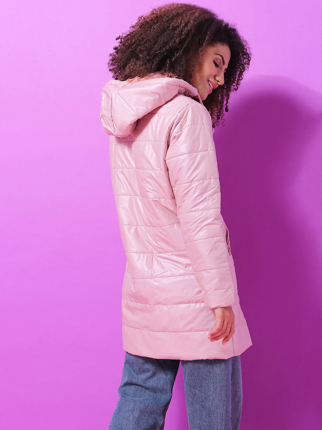 Puffer Jacket With Detachable Hood - Image 4