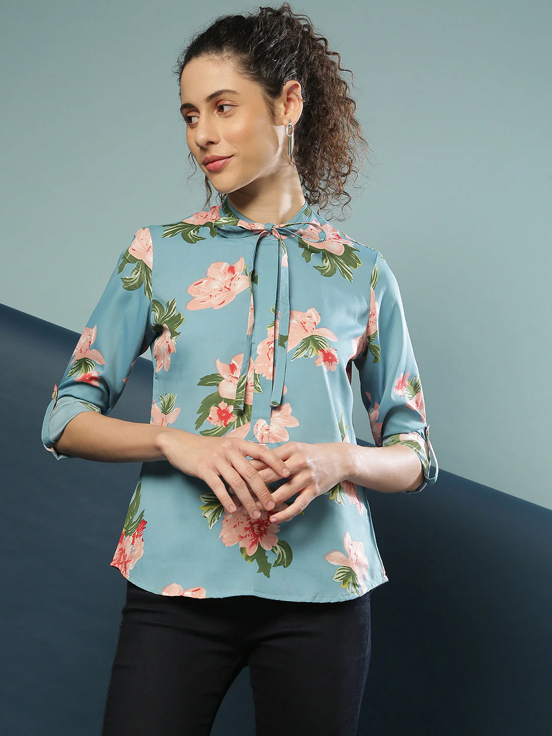 Retro Floral Shirt - Image 3