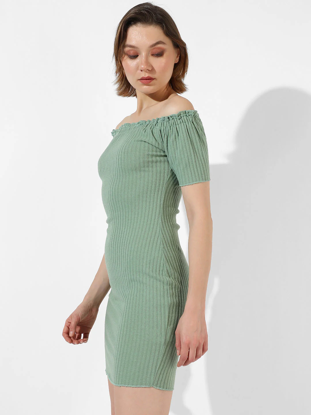 Ribbed Dress - Image 3