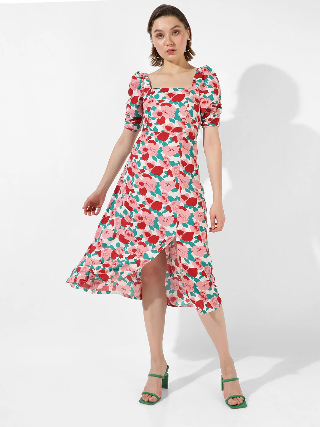 Rose Cluster Dress - Image 5