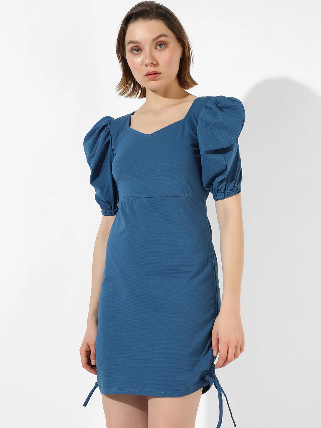 Ruched Mini Dress - Image 2