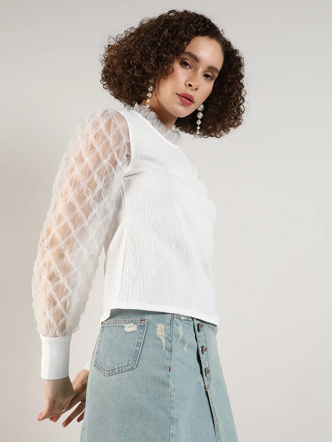 Sheer Block Top - Image 3