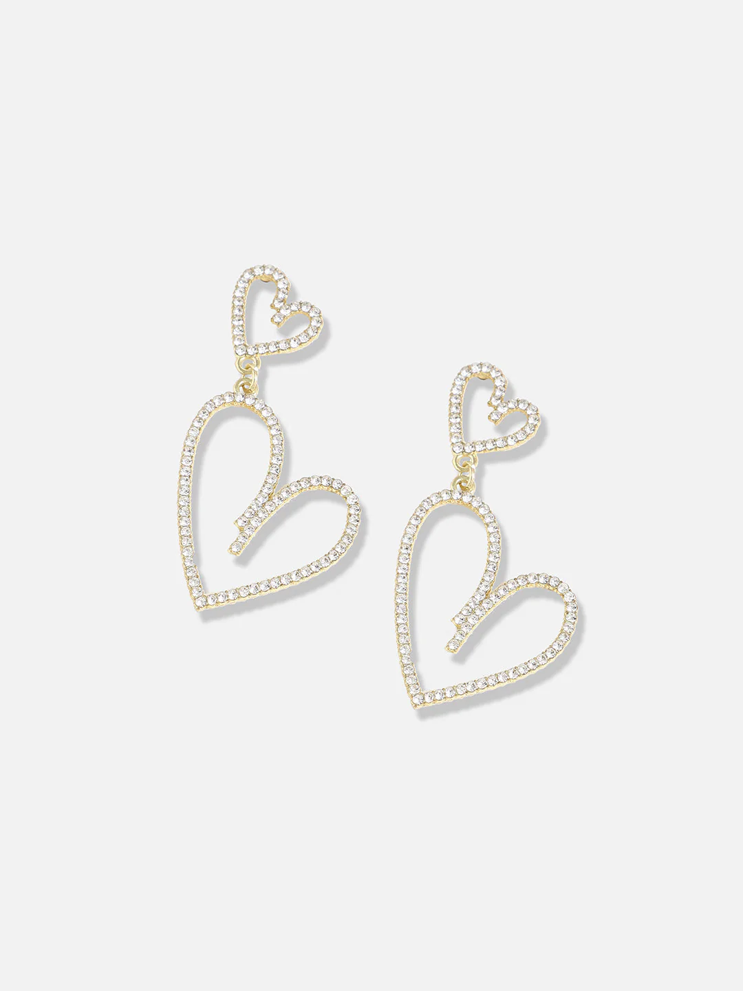 Gold Plated Designer Stone Casual Drop Earring - Image 3