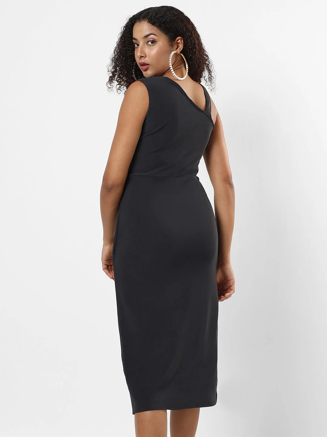 Solid Black Dress - Image 4