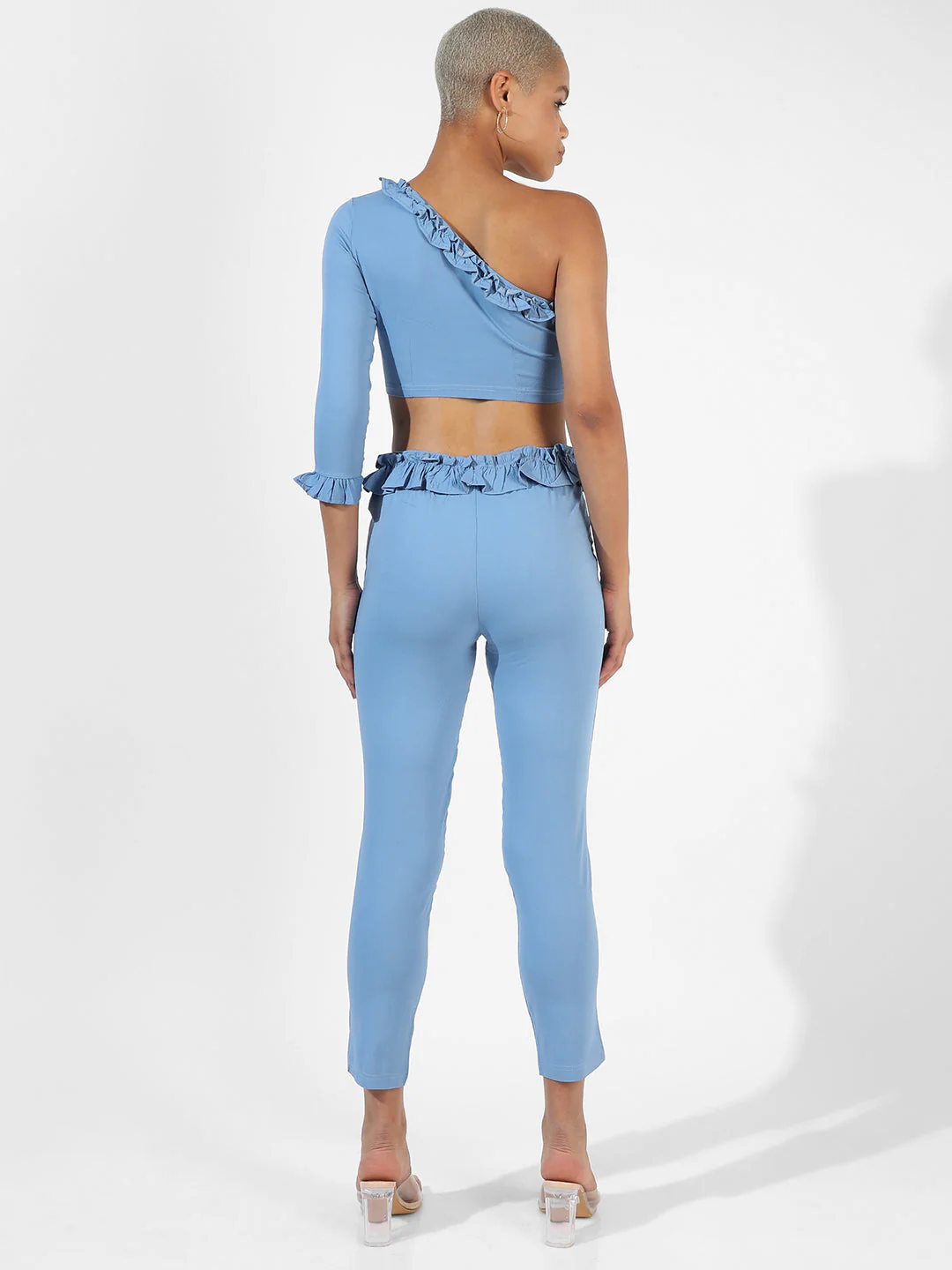 Solid Blue Co-Ords Set - Image 4