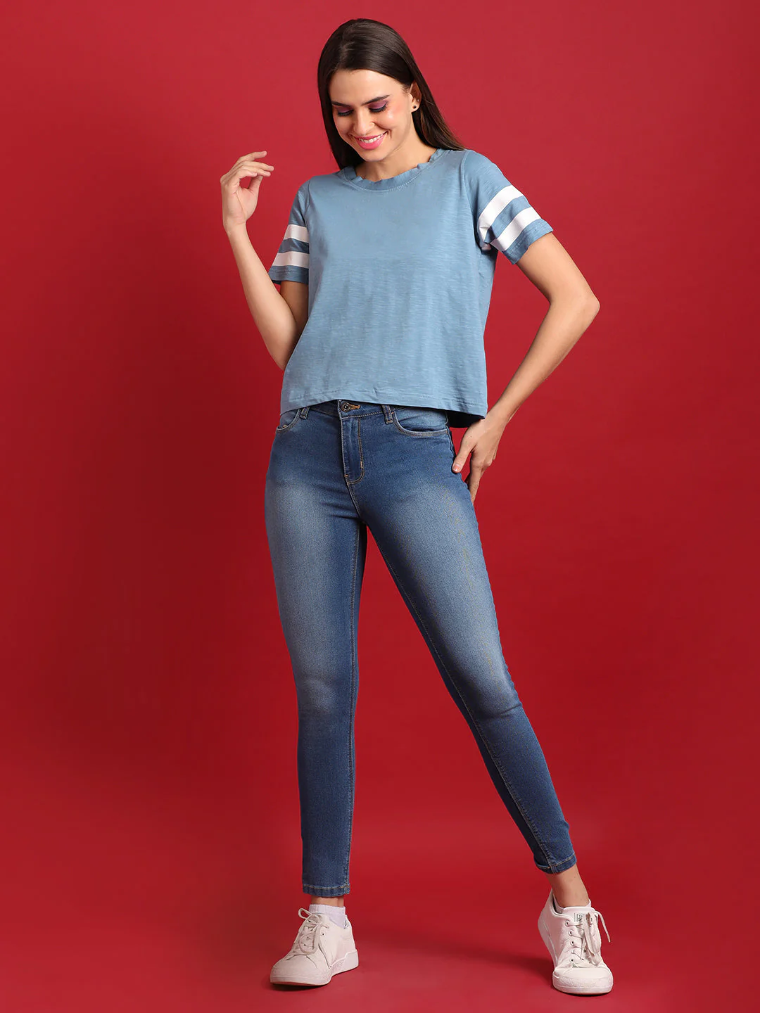 Solid Boxy Top - Image 5