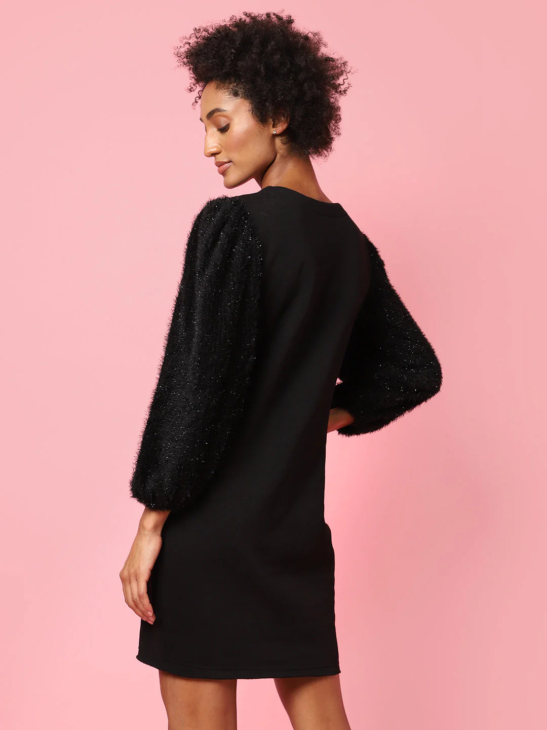 Solid Casual Dress - Image 3