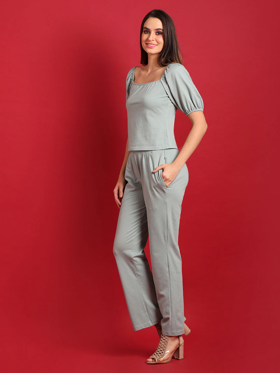 Solid Co-Ord Set - Image 2