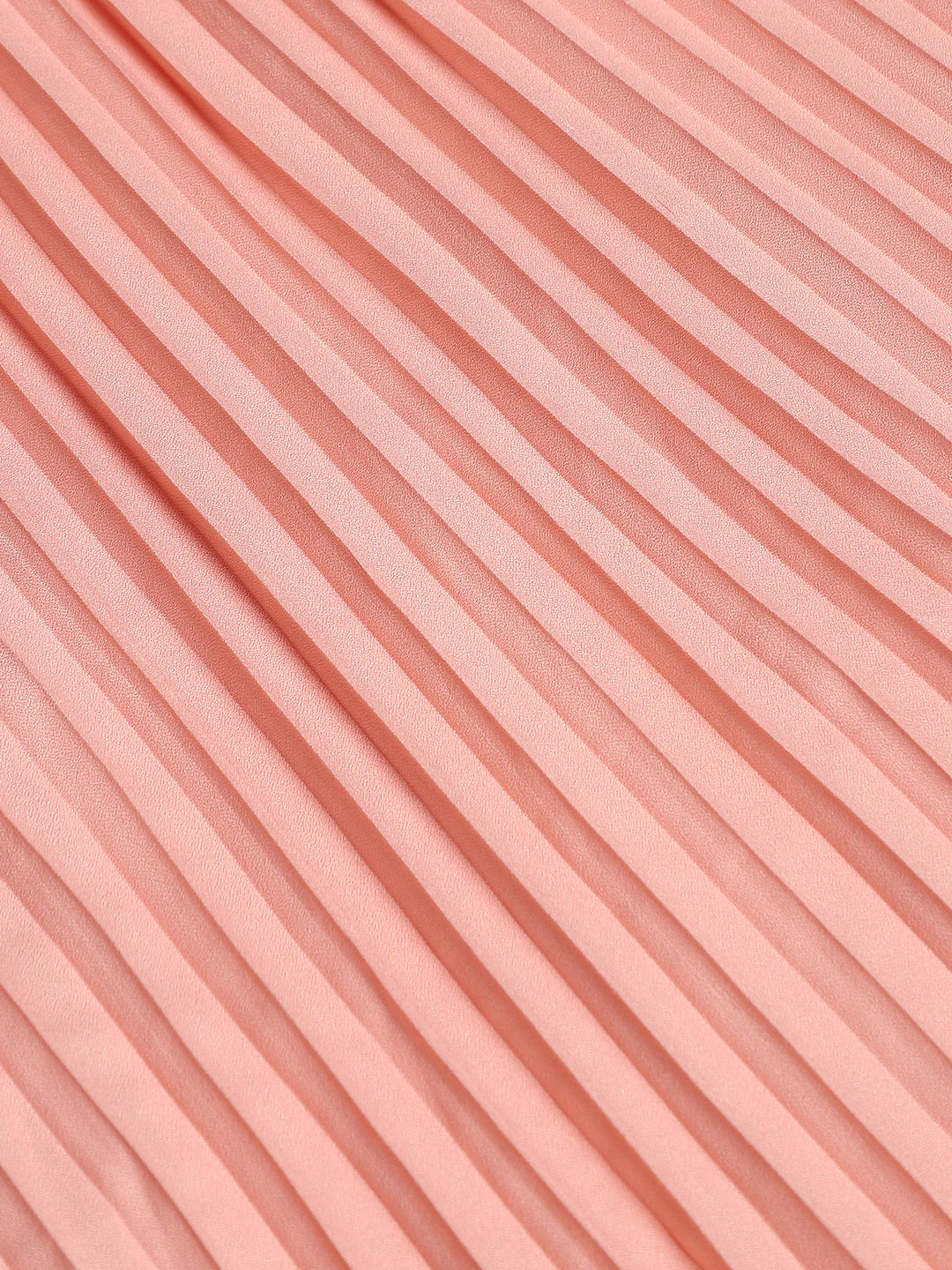 Solid Pleated Dress - Image 9