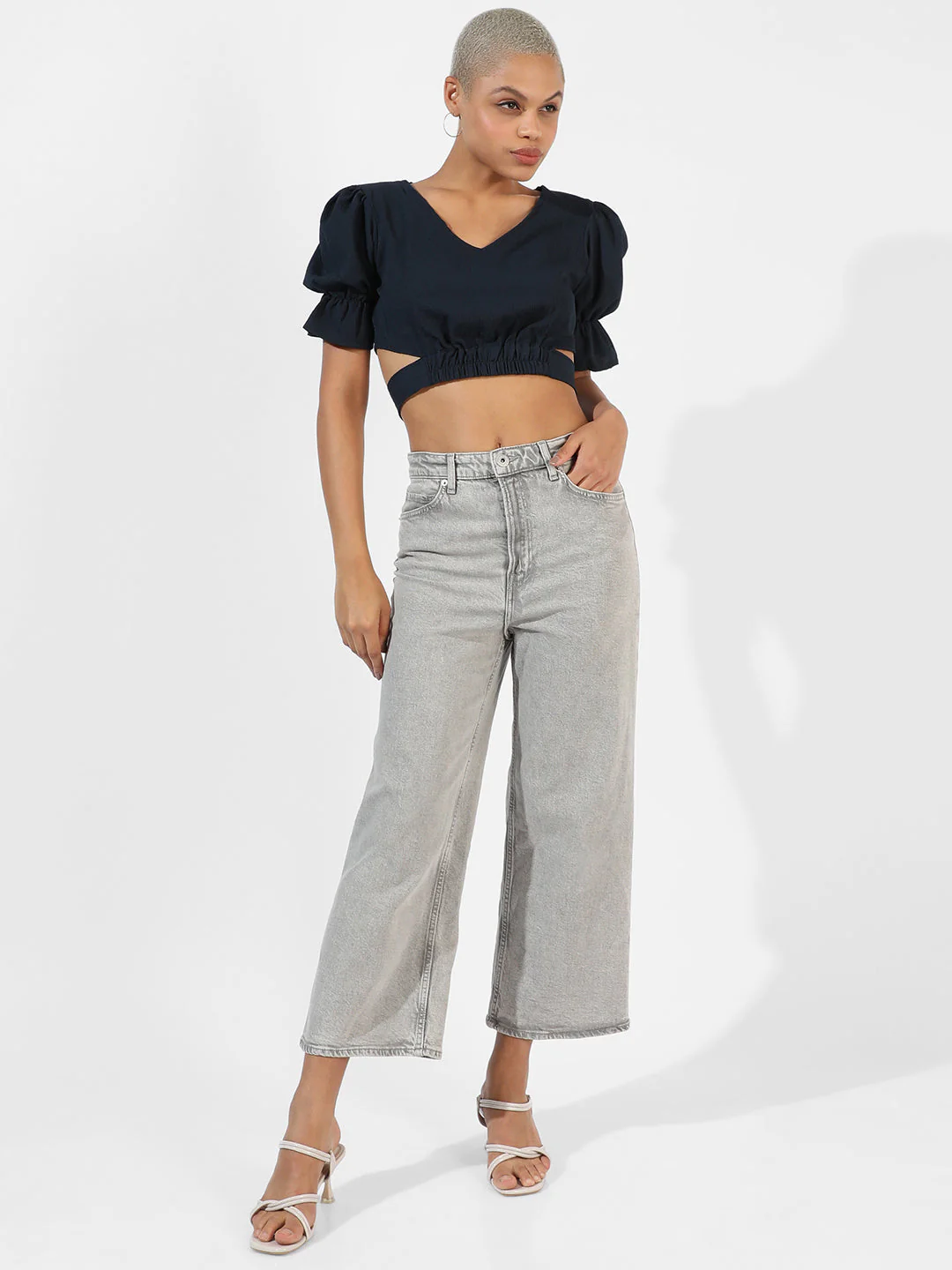 Tie-Up Cropped Top - Image 5