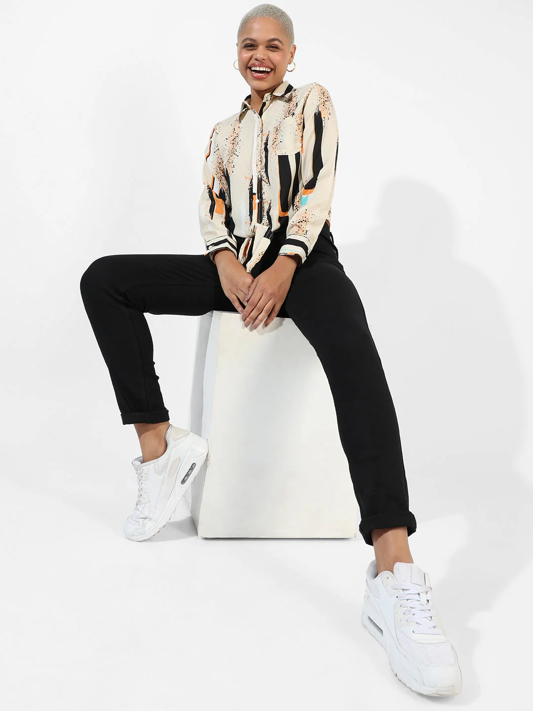 Yellow Printed Top - Image 6