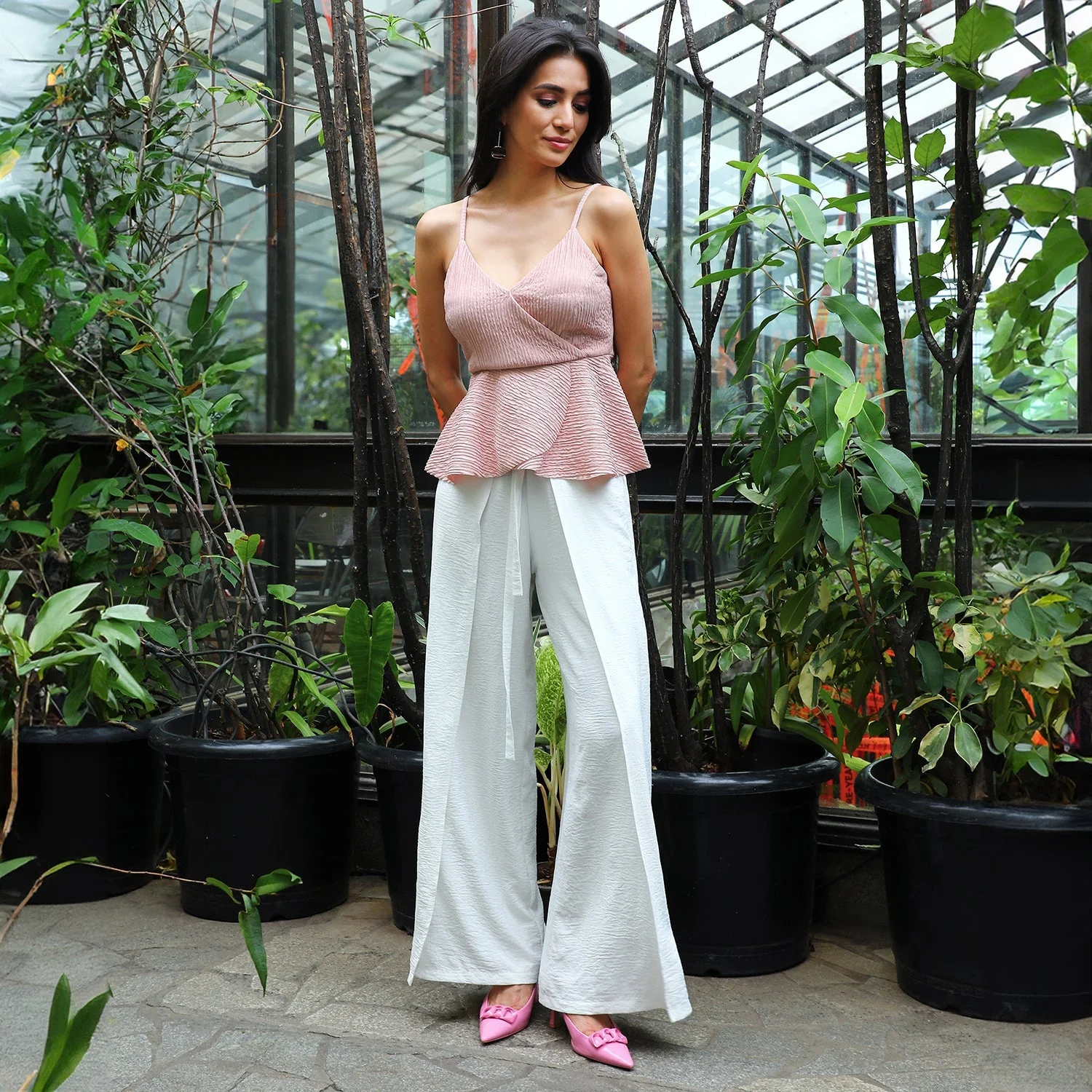 Ripple Peplum Top - Image 7