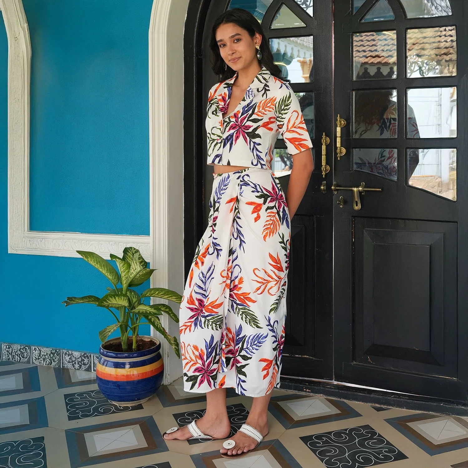 Flowing Botanics Co-Ord Set - Image 3