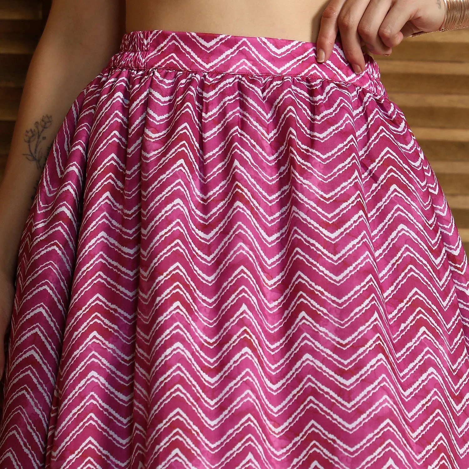 Chevron-Wrap Co-Ord Set - Image 3