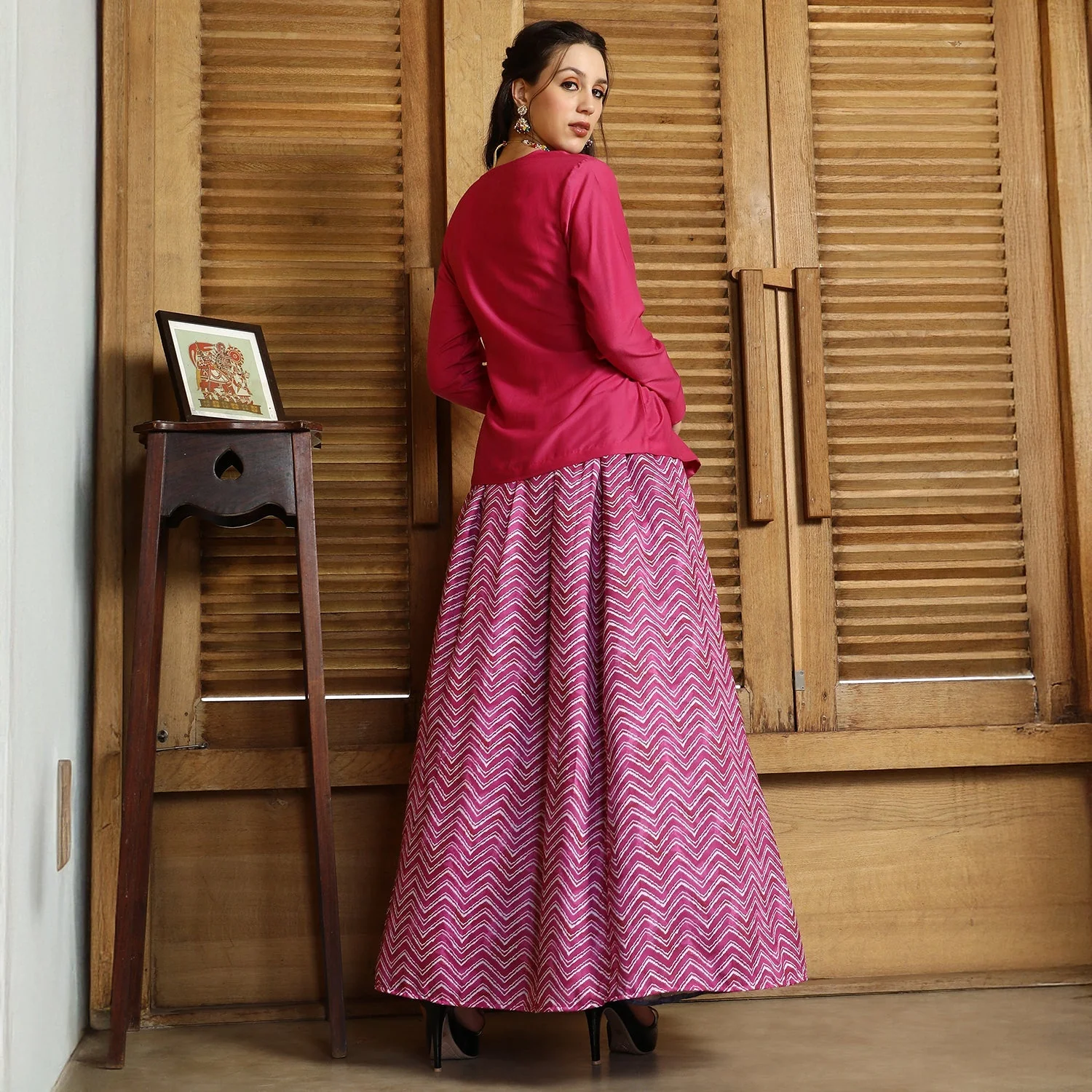 Chevron-Wrap Co-Ord Set - Image 6