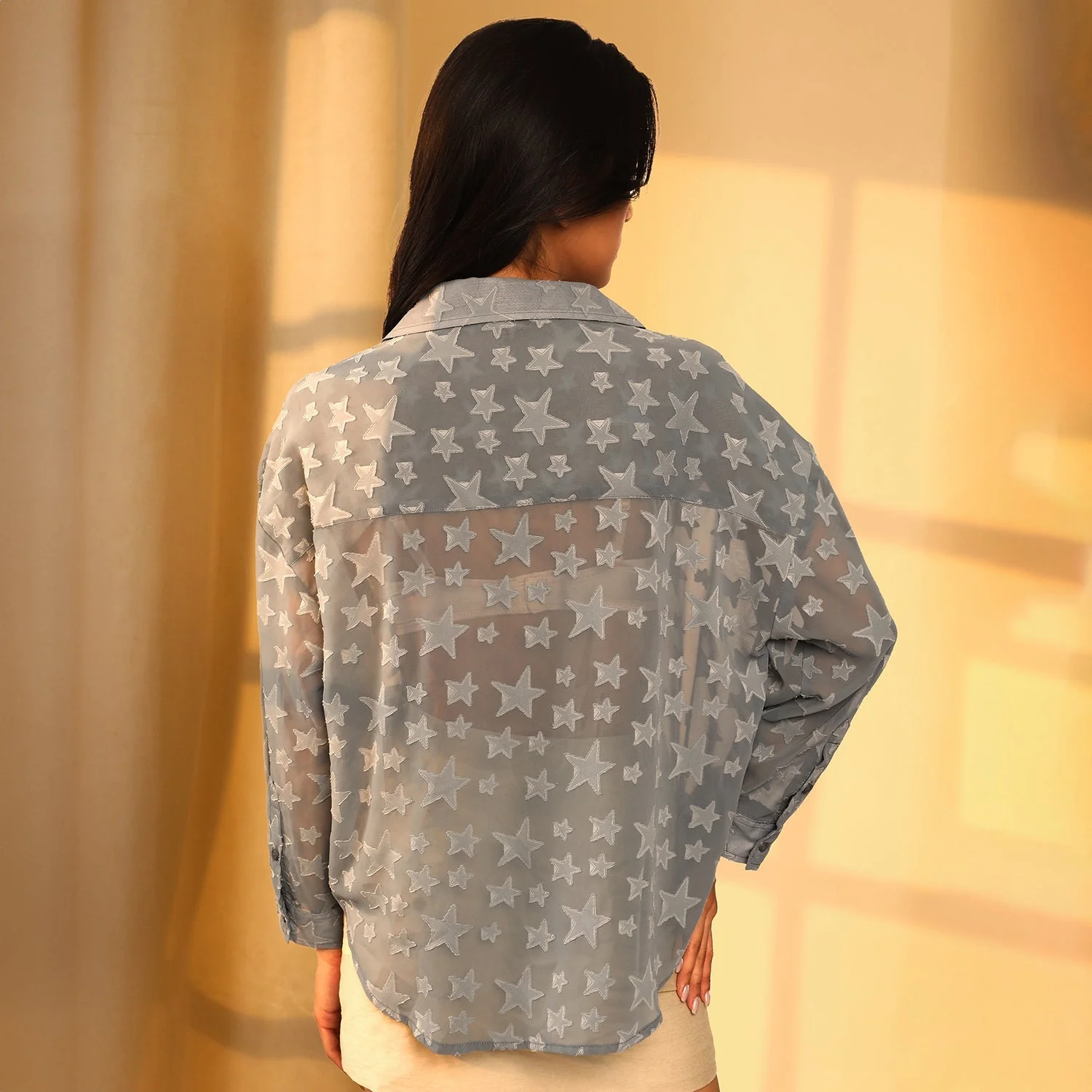 Star Sheer Shirt - Image 4