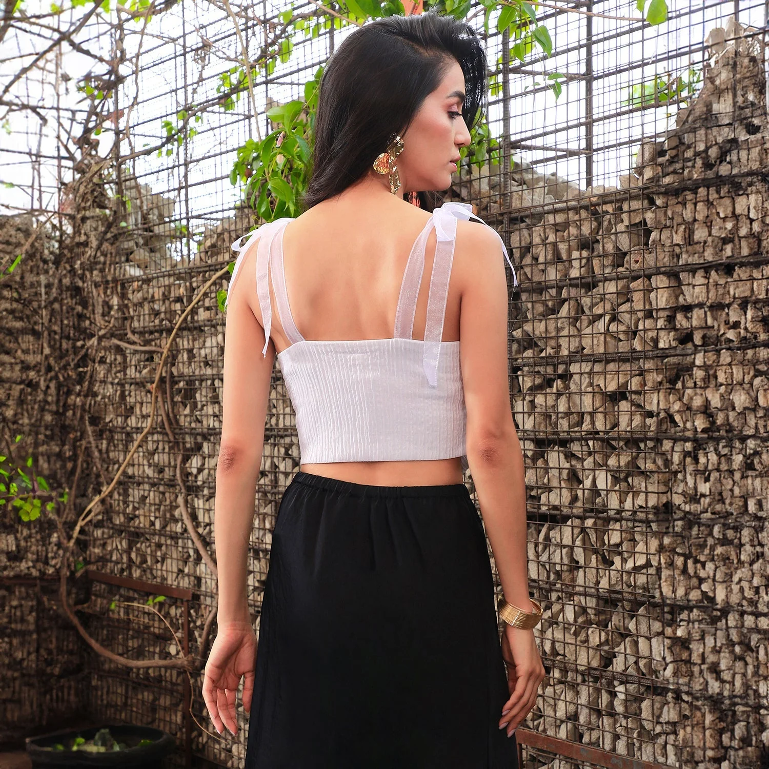 Textured Corset Top - Image 5