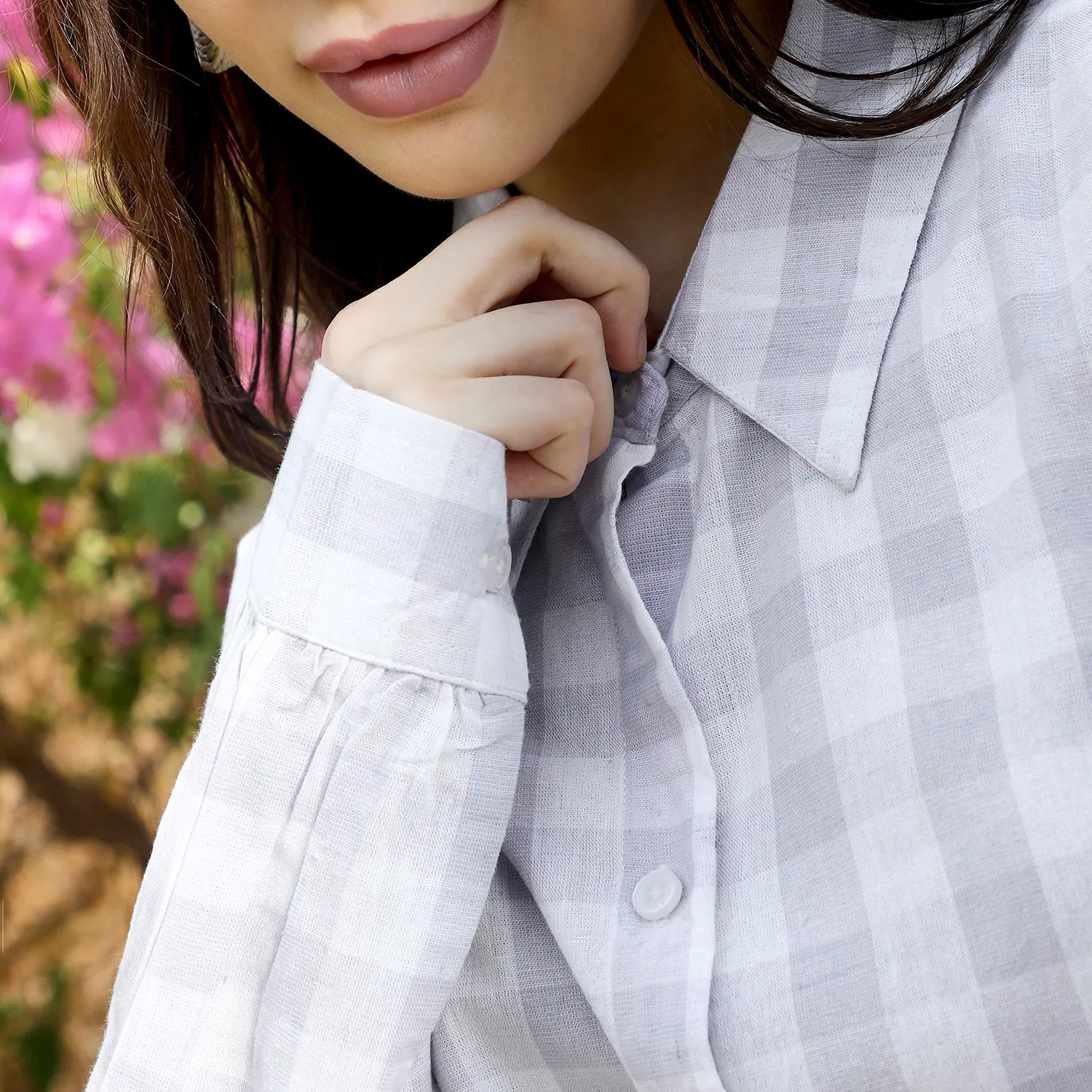 Tartan Plaid Boxy Shirt - Image 3