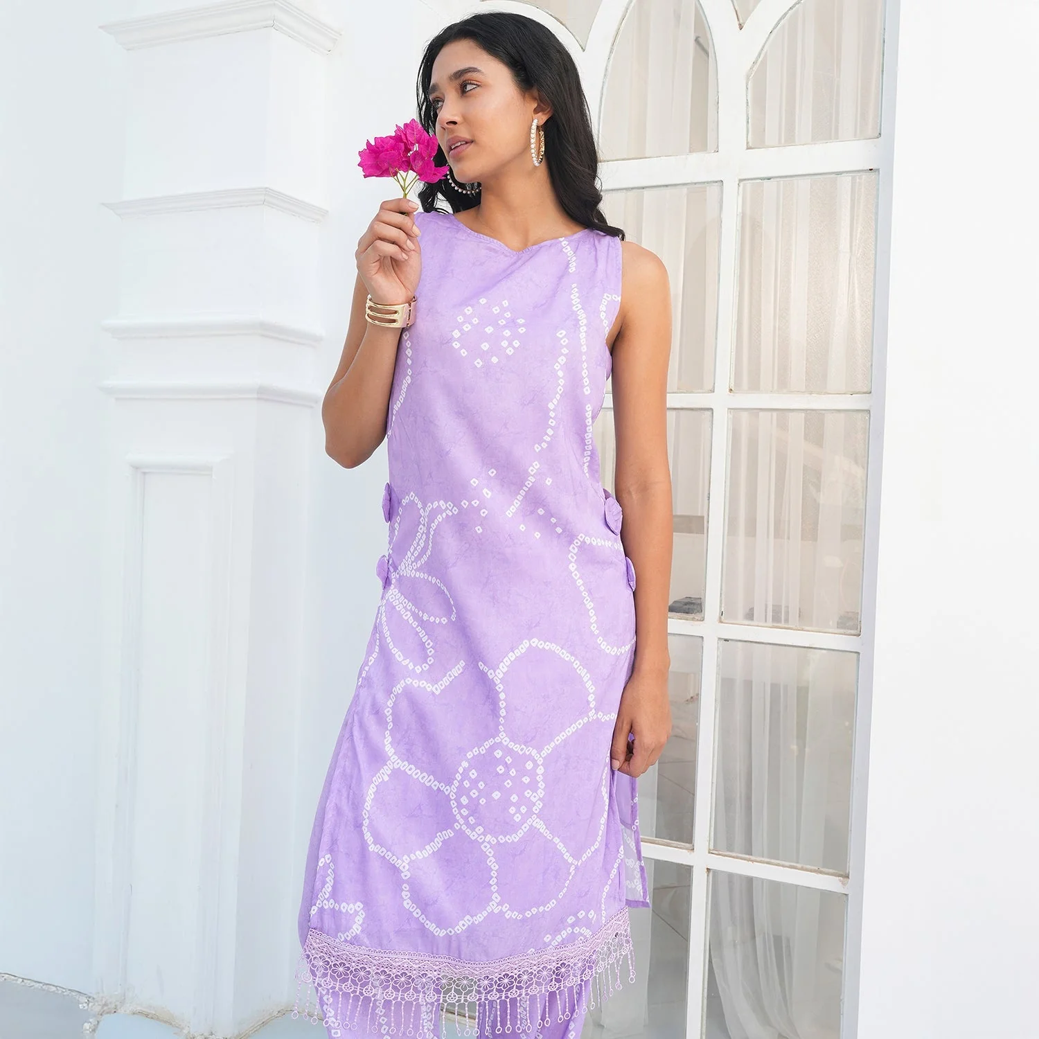 Botanical Pavé Kurta Set