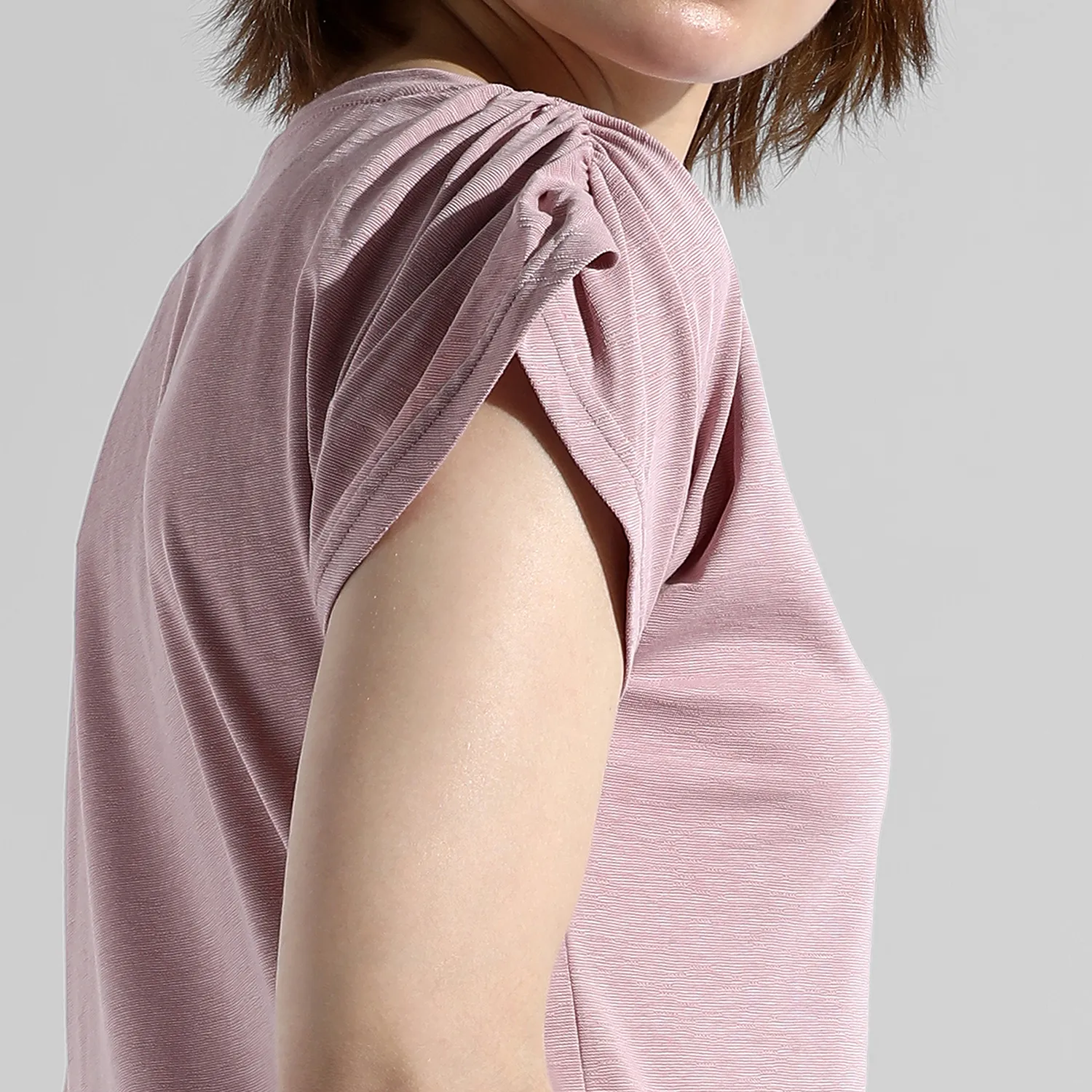Ruche-Sleeved Top - Image 4