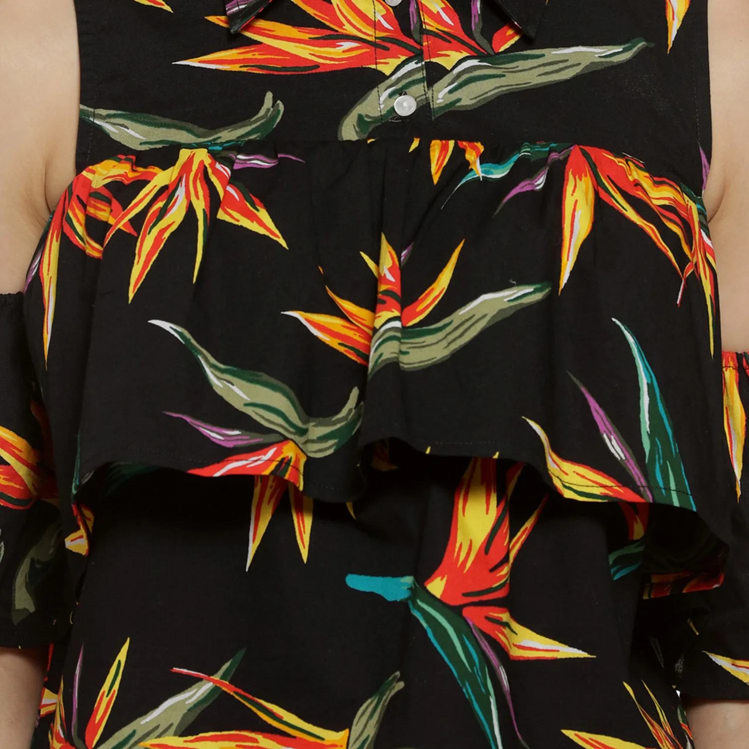 Flora Cold-Shoulder Top - Image 5