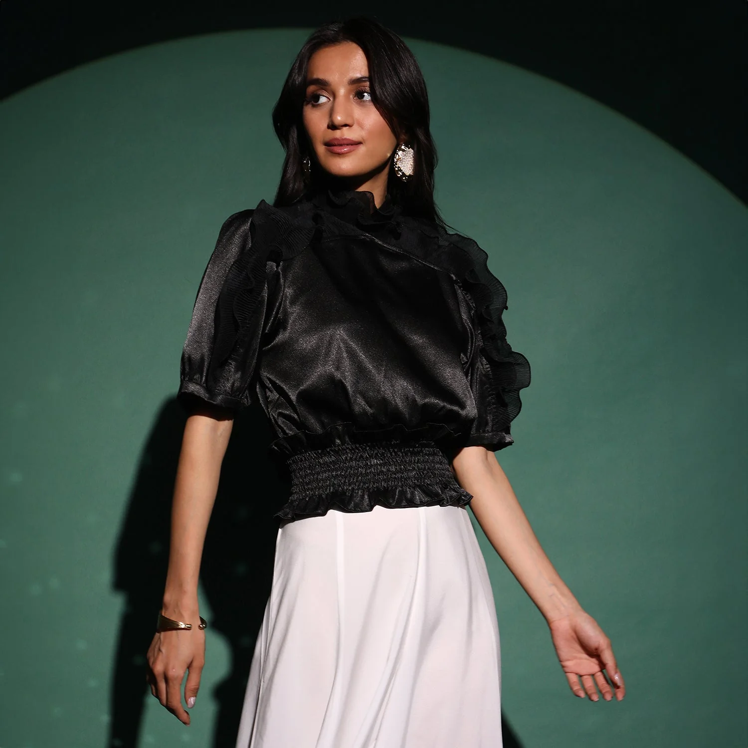 Smocked Ruffle Top - Image 3