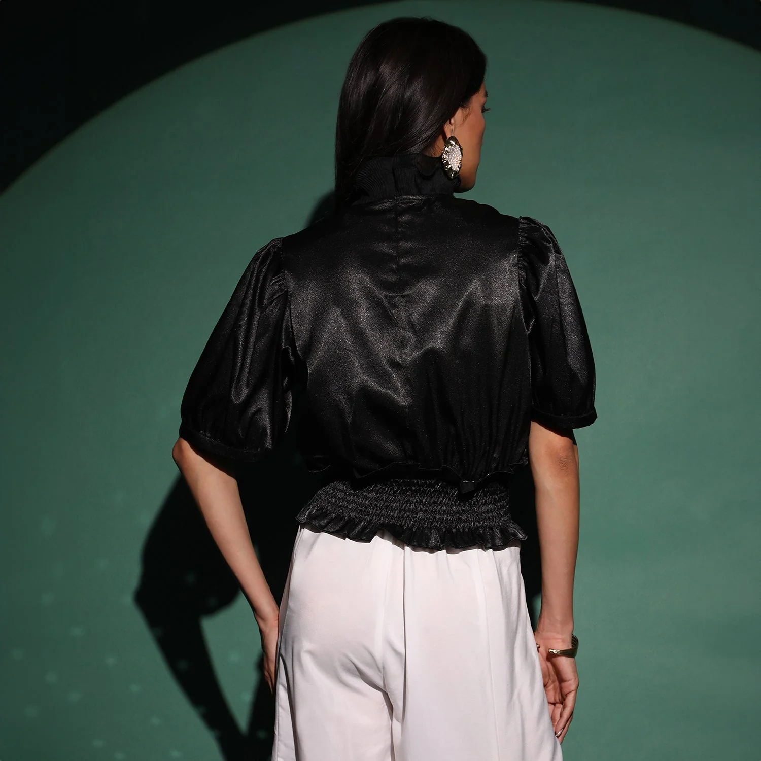 Smocked Ruffle Top - Image 4