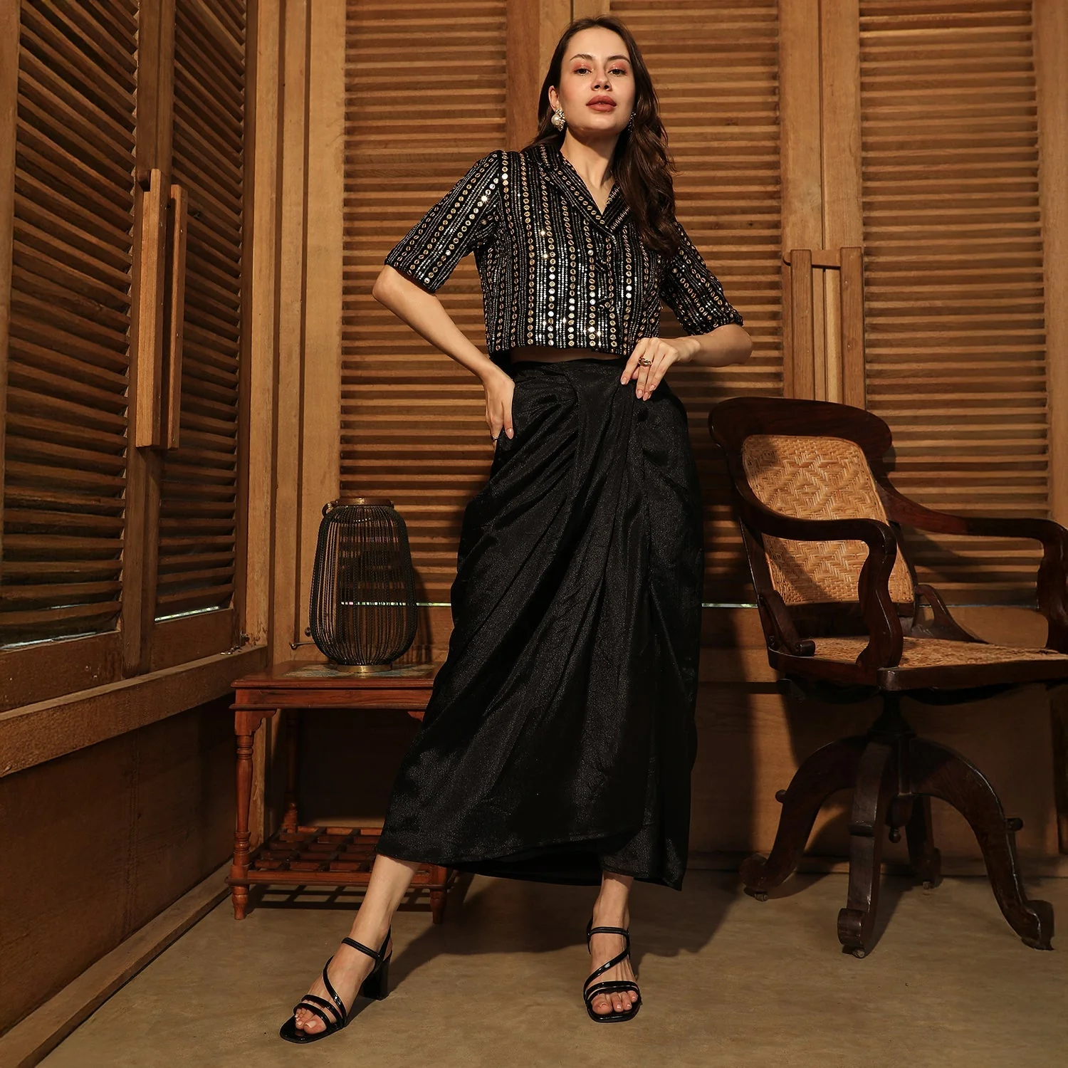 Aureate Mirror Co-Ord Set - Image 4