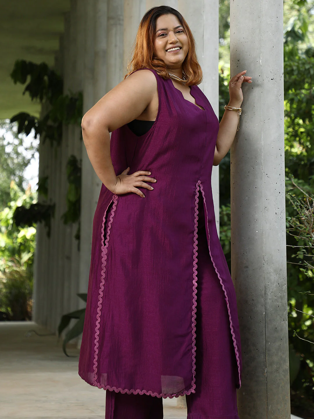 Noir Ensemble Kurta Set - Image 9