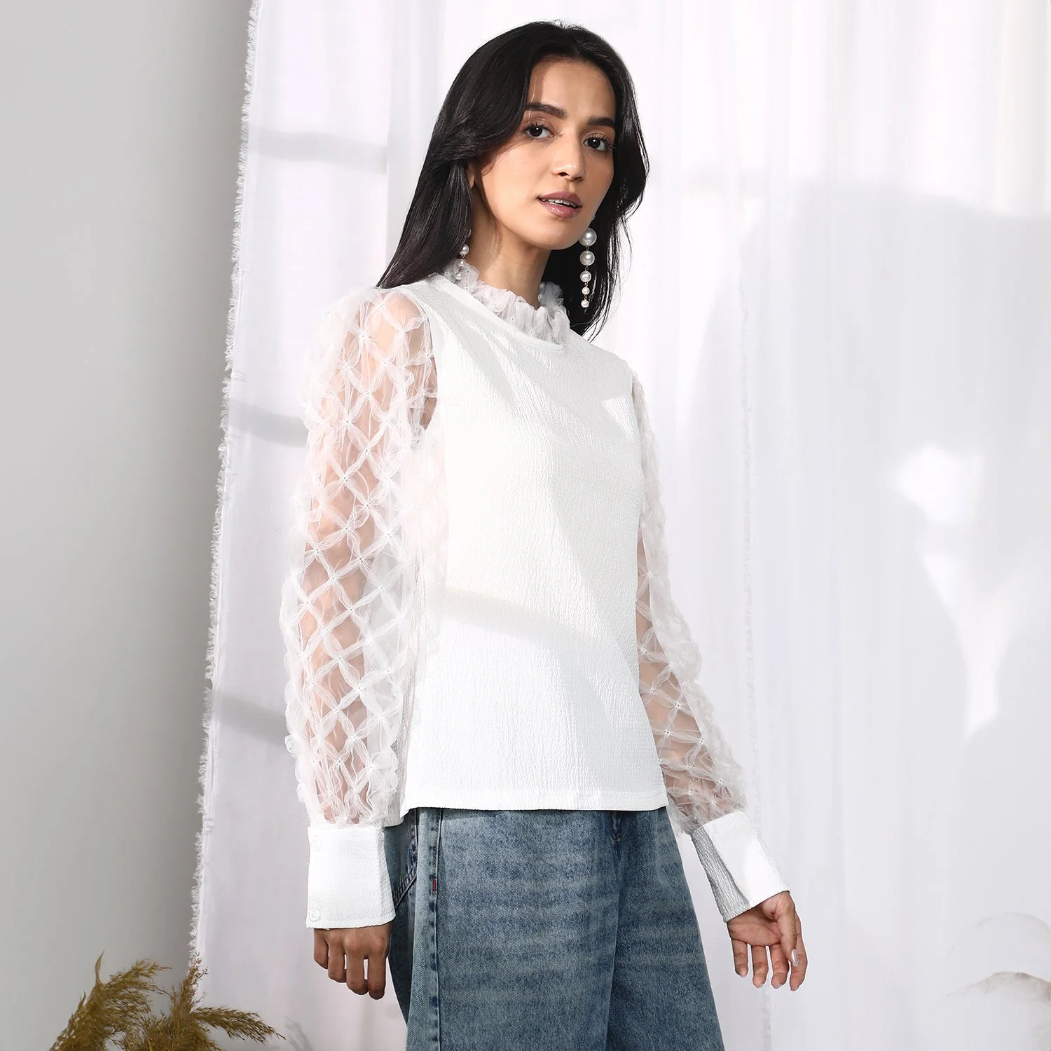 Sheer Block Top - Image 3