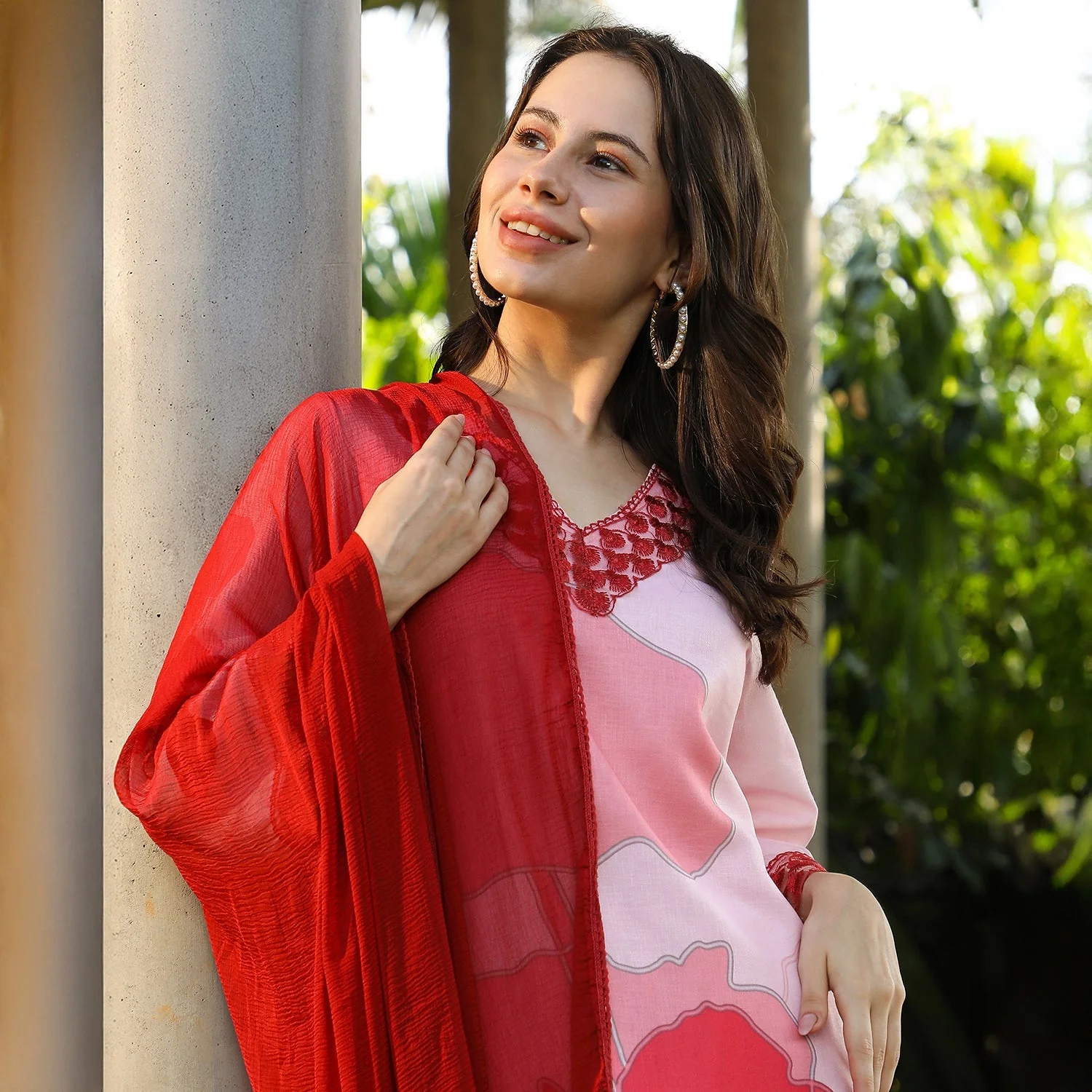 Fleur Imprint Kurta Set - Image 4