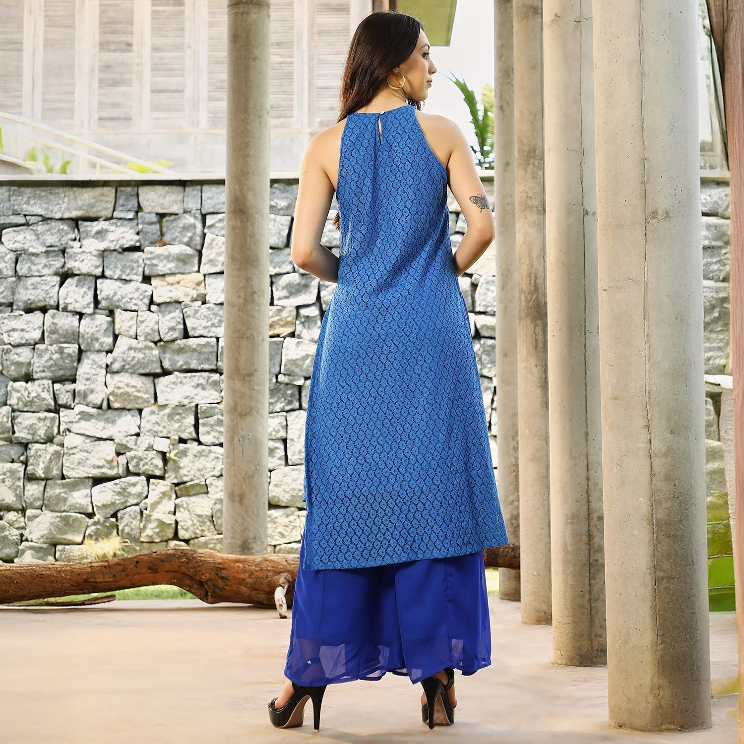 Ditsy Floral Kurta Set - Image 19