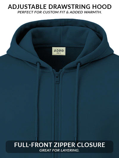 Men’s Regular Fit Zip-Up Hoodie - Image 4