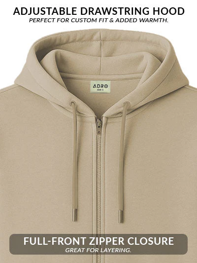 Men’s Regular Fit Zip-Up Hoodie - Image 34