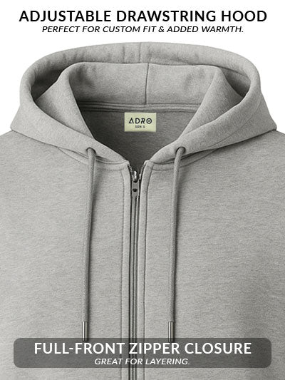 Men’s Regular Fit Zip-Up Hoodie - Image 26