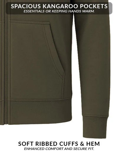 Men’s Regular Fit Zip-Up Hoodie - Image 4