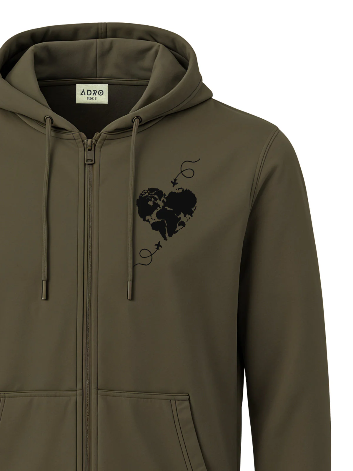 Men’s Regular Fit Zip-Up Hoodie - Image 12