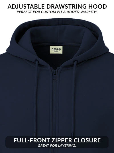 Men’s Regular Fit Zip-Up Hoodie - Image 34